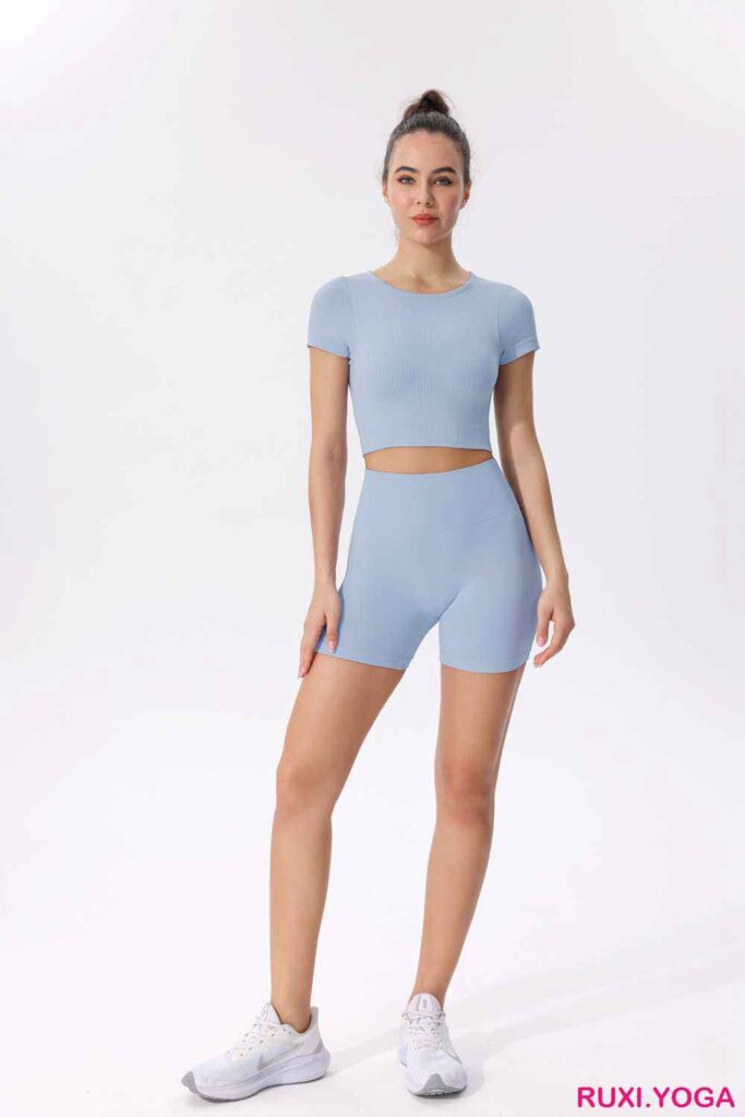 格子女式高爾夫短褲舒適時尚 RUXI hk3201廠商直銷