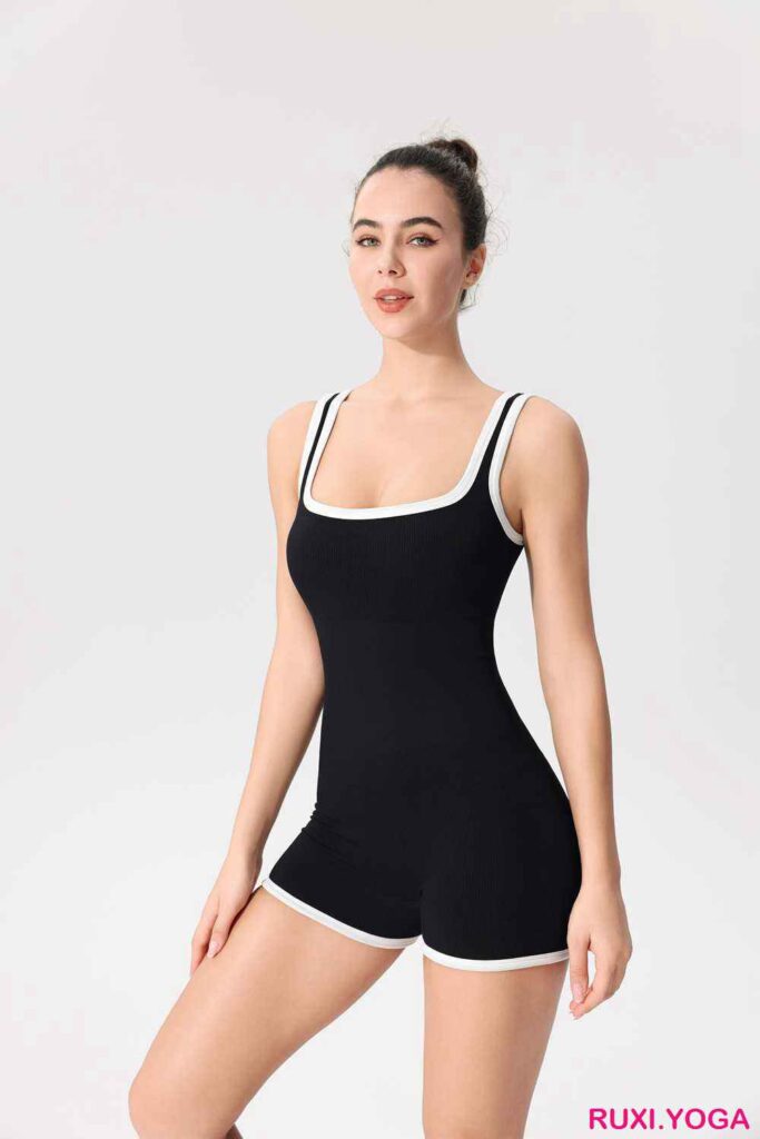 男款跑步緊身褲可疊穿短褲 RUXI hk3460廠商直銷